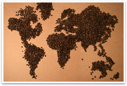 Global coffee beans